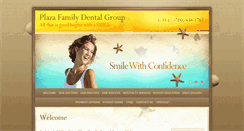 Desktop Screenshot of myplazafamilydental.com